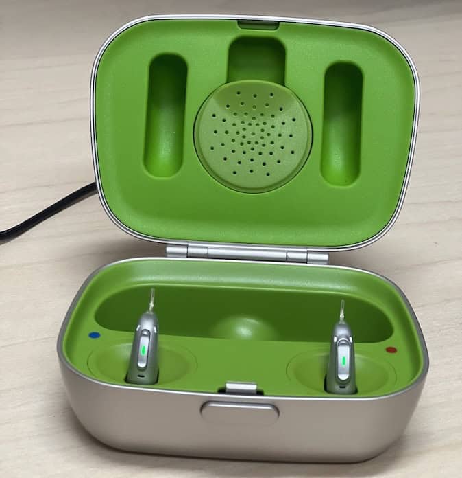 phonak hearing aids charging case