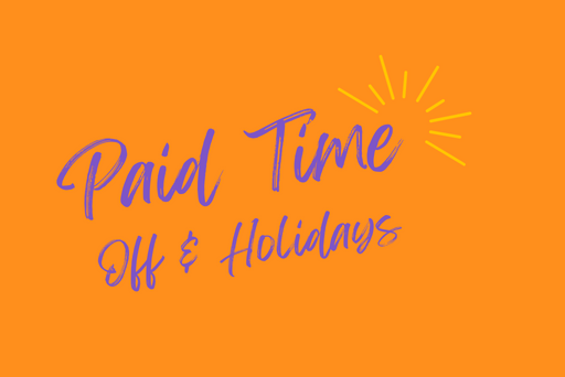 Paid time off _ holidays