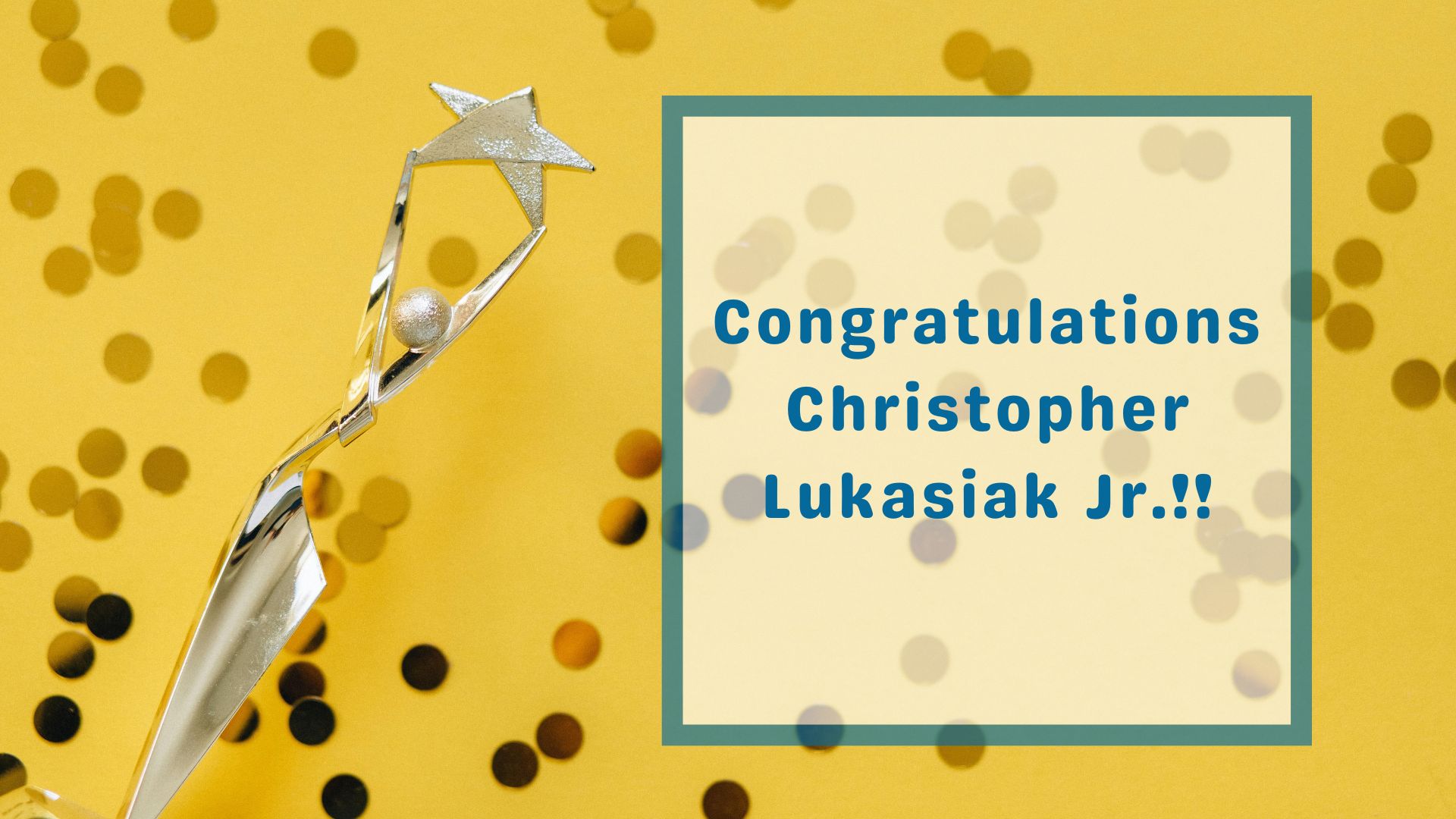 Featured image for “Congratulations to Christopher Lukasiak – 2025 Dana Goldstein Memorial Scholarship Honoree ”